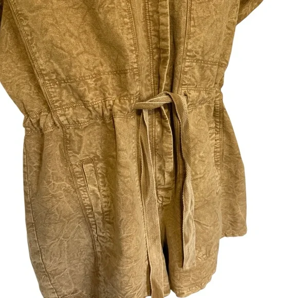 NWT Free People Rhodes Chino Romper Size Medium - Picture 9 of 14